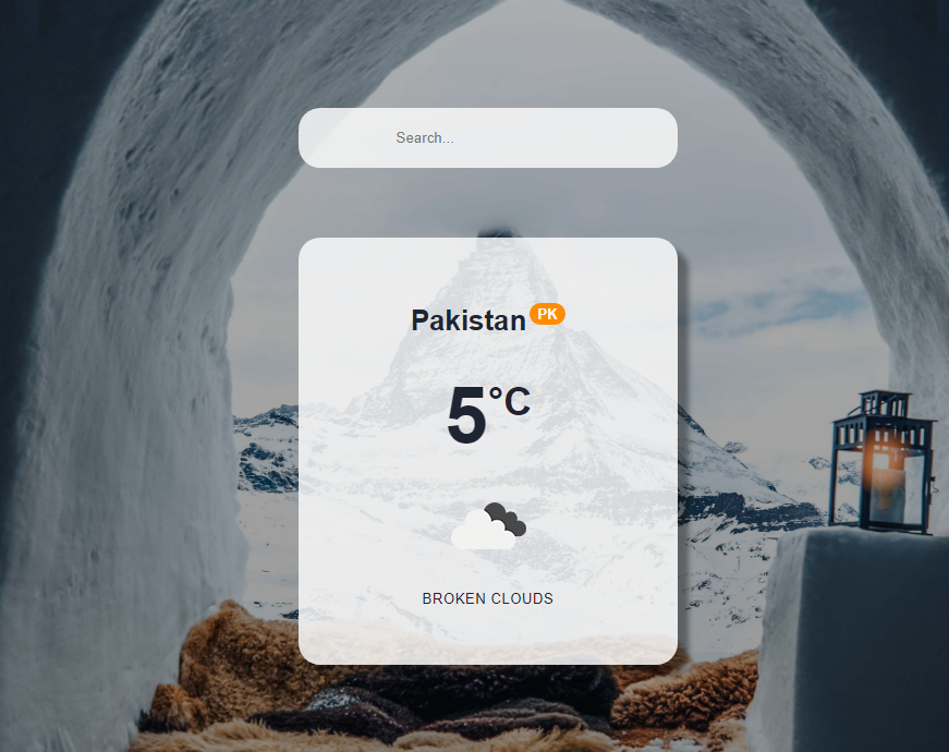 PWA | The Weather app
