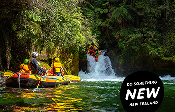 Raft the world famous Kaituna River in Rotorua for only $85