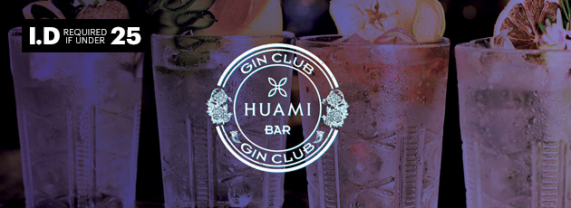 Join the Huami Gin Club for free and get all gins for just $10