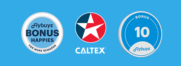 Get Bonus Happies at Caltex!