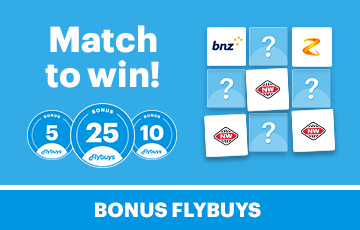 Play, match and win with Flybuys! 
