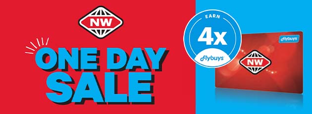 Get 4x Flybuys at the New World One Day Sale!