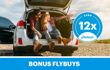 Get 12x bonus Flybuys with Europcar!