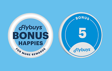 Flybuys Bonus Happies is on now at Z!