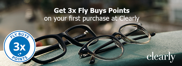  Get that new look, and 3x points with Clearly!