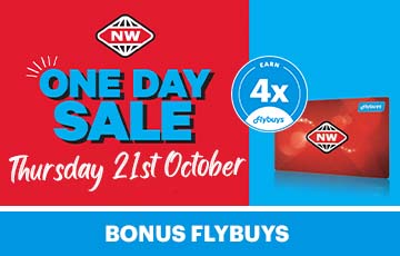 Get 4x Flybuys at the New World One Day Sale!