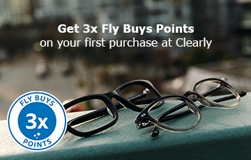  Get that new look, and 3x points with Clearly!