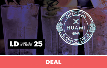 Join the Huami Gin Club for free and get all gins for just $10