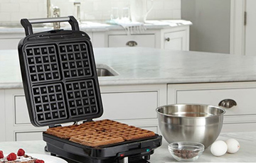 Get $50 off the Belgian Waffle Maker with free shipping at Home of Brands