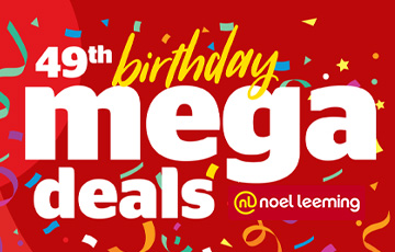 Noel Leeming are celebrating their birthday with mega deals!