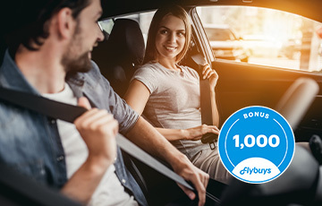 Get up to 1000 bonus Flybuys with Europcar