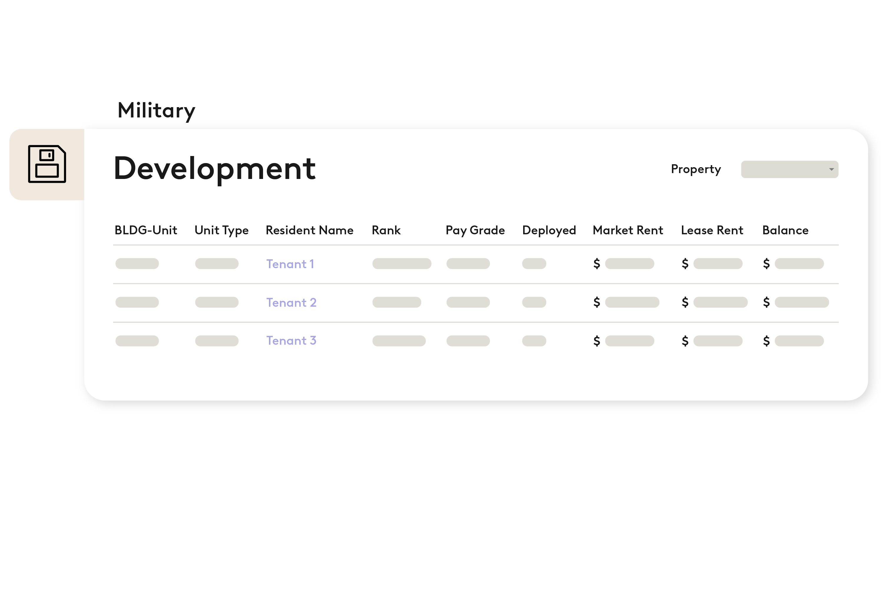 Military Property Management Software Entrata