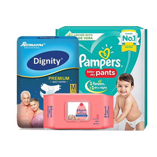 Diapers, Wipes & Tissues