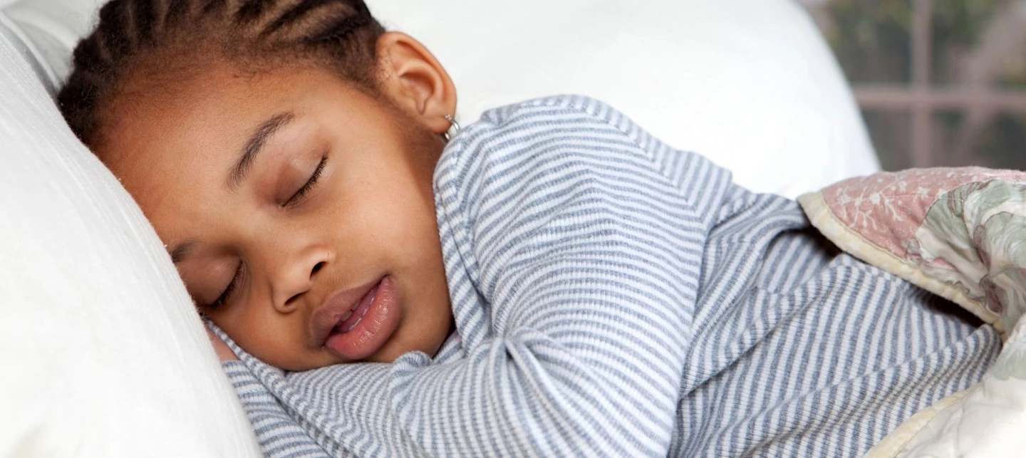 A young child napping. | Huckleberry