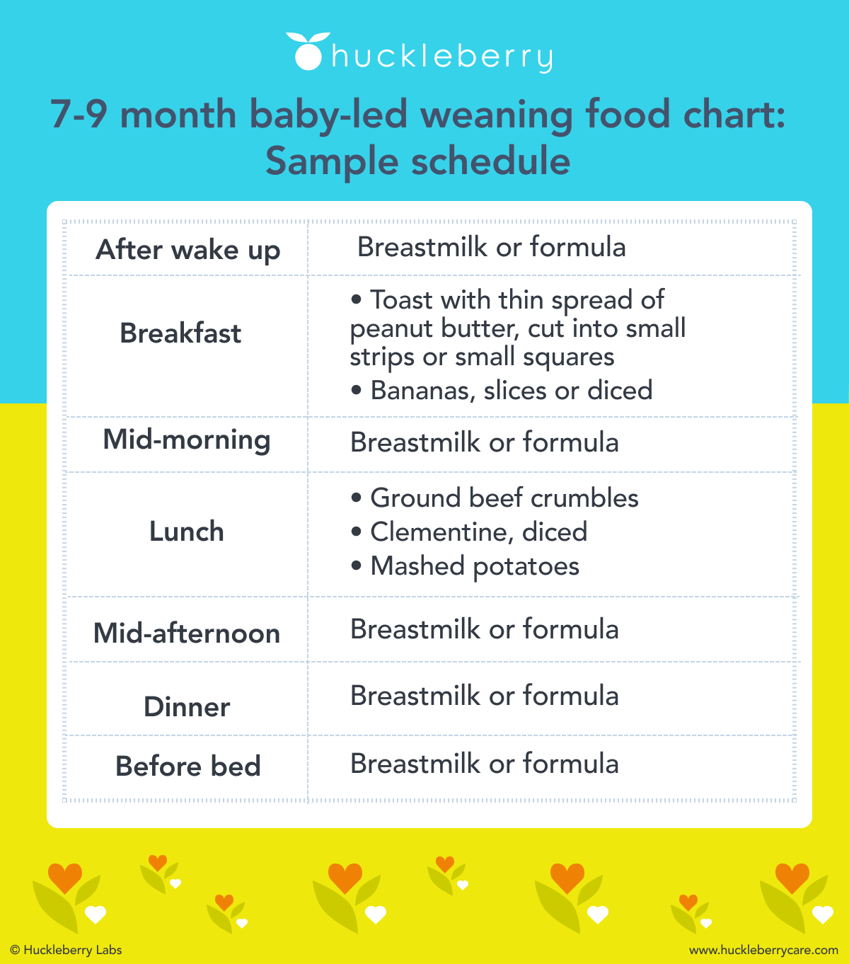 Baby-led Weaning (BLW): A Complete Guide To First Foods | Huckleberry