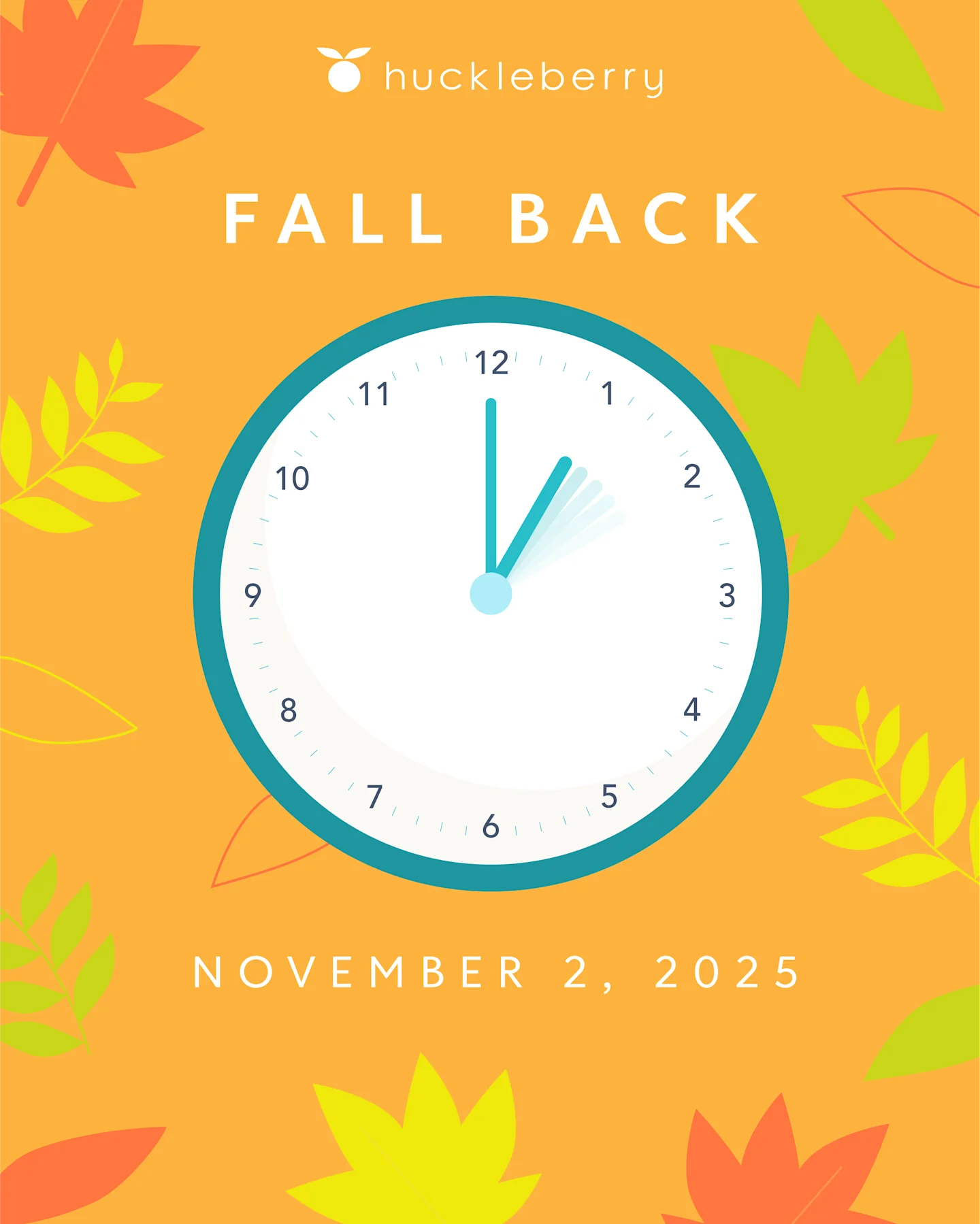Daylight saving time fall back