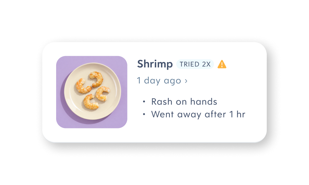 Keep tabs on allergens and reactions
