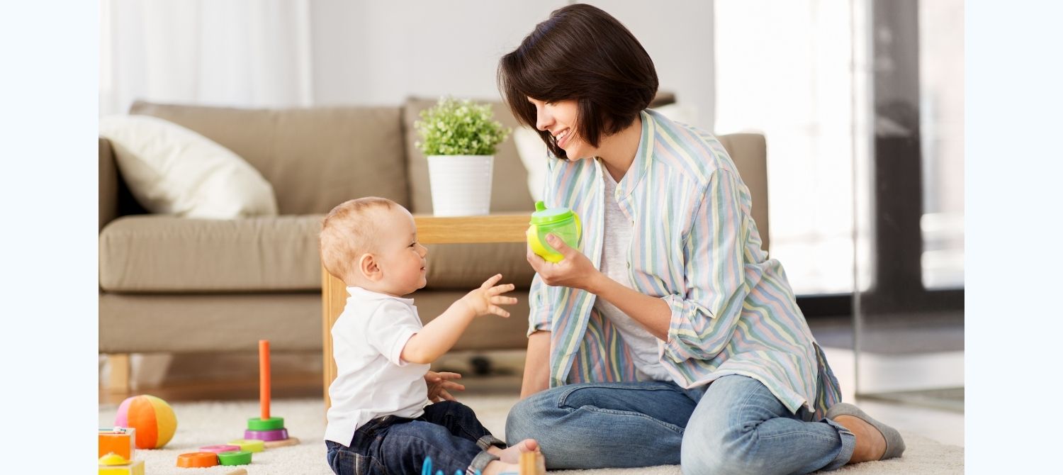 Warming whole store milk for baby