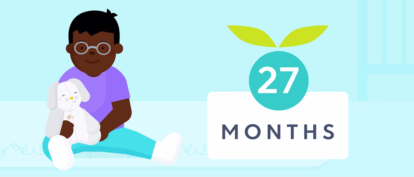 27 month sleep schedule | Huckleberry