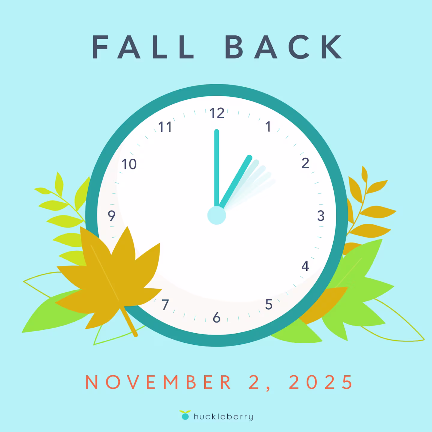 Daylight savings time in the US 2025