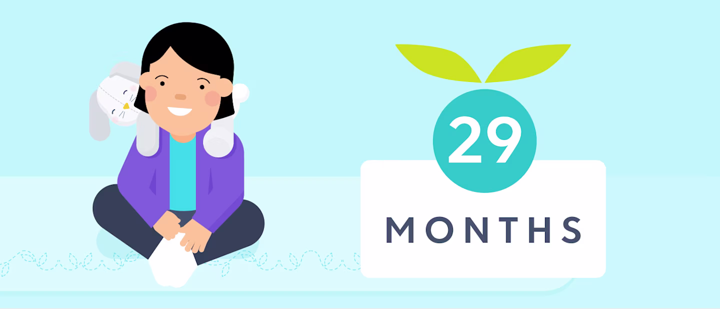 29 month sleep schedule | Huckleberry