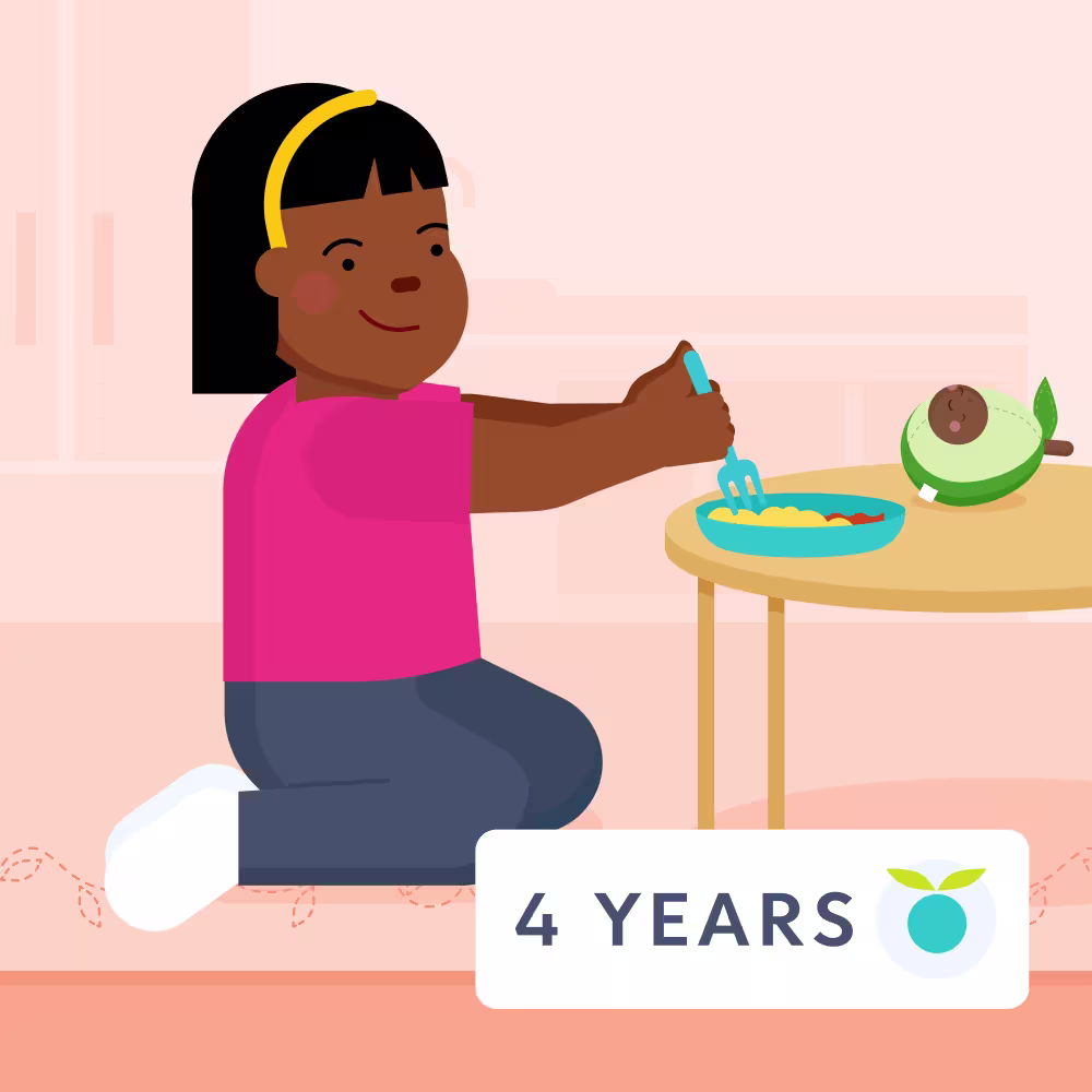 4 year old feeding schedule