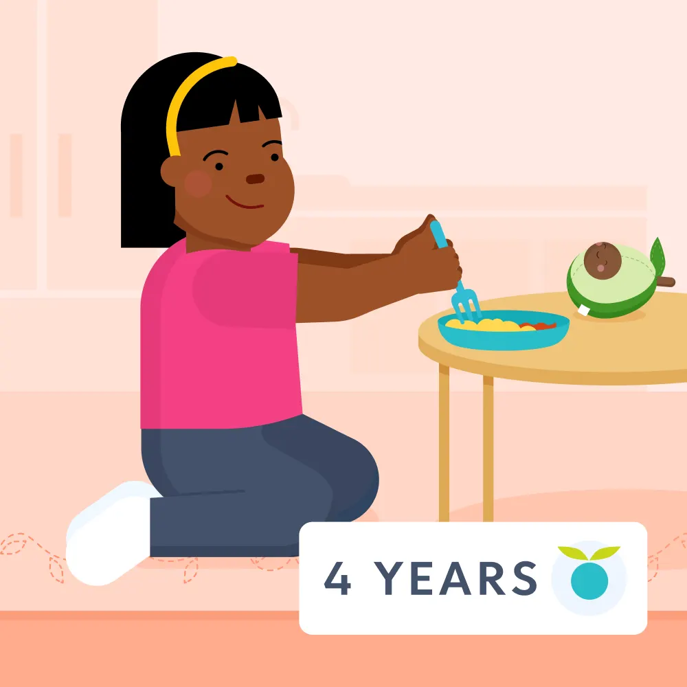 4 year old feeding schedule