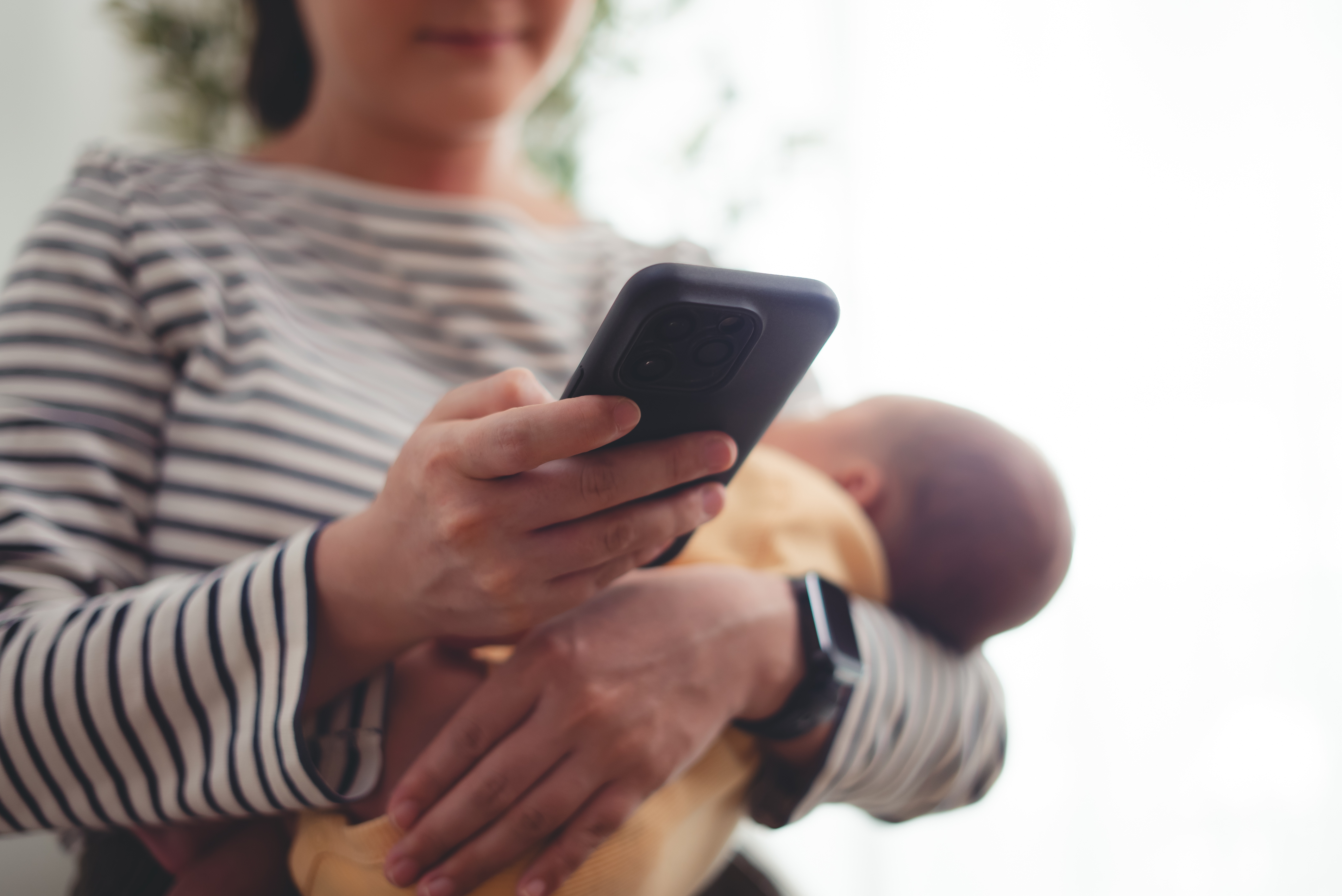 Parent pondering a sleep consultant 