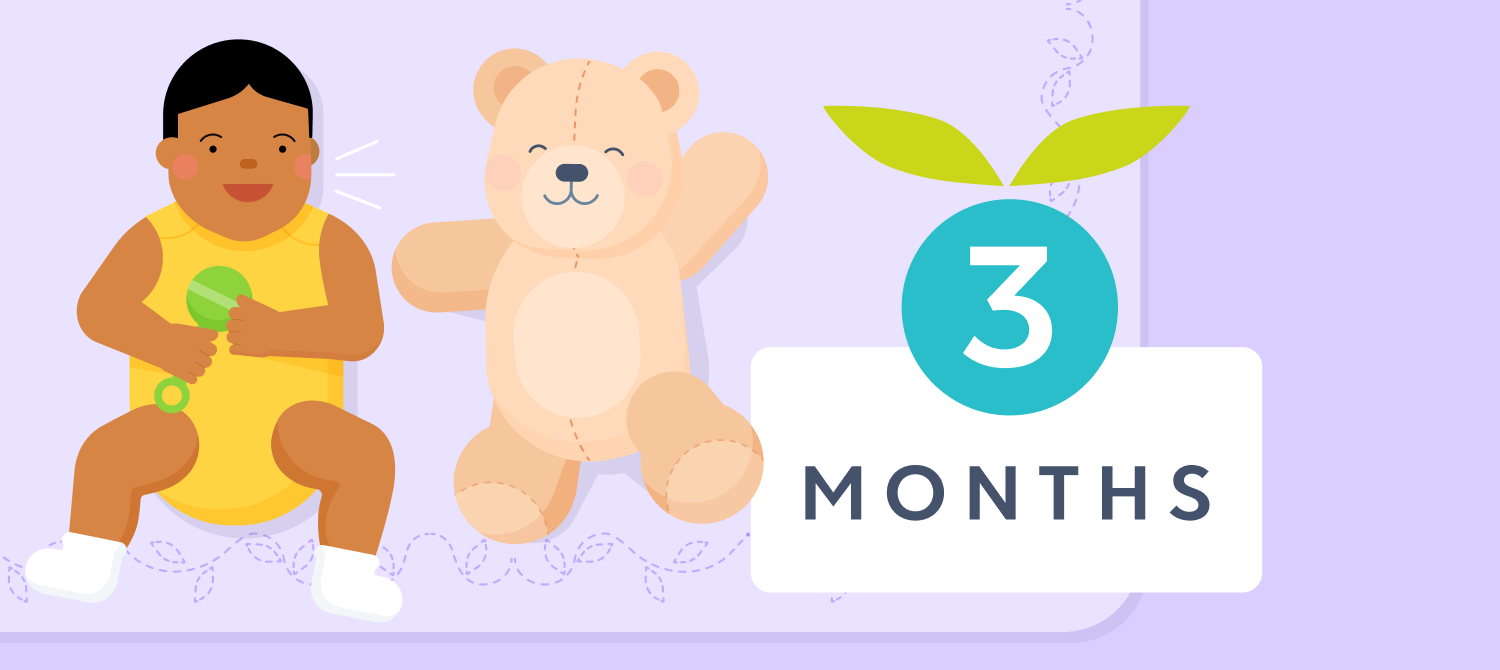 3 month old baby milestones: Development, growth, speech, language 
