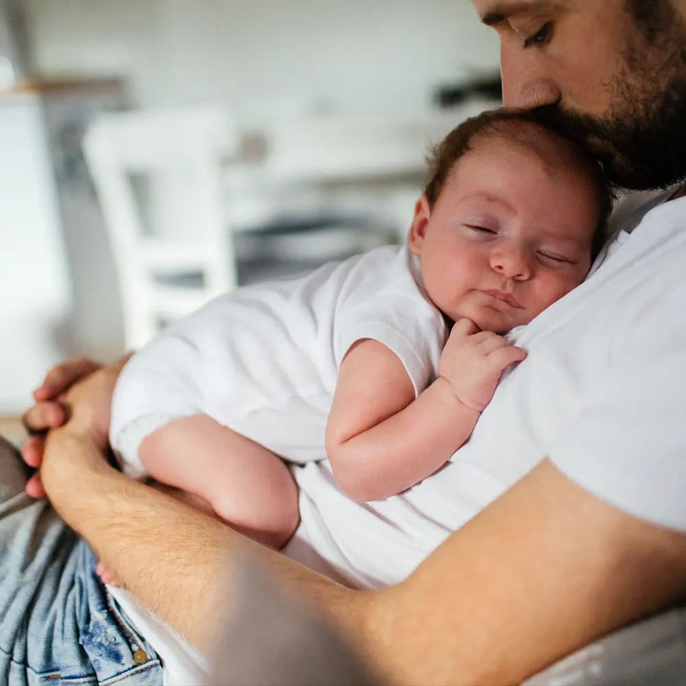 Baby going through sleep cycles
