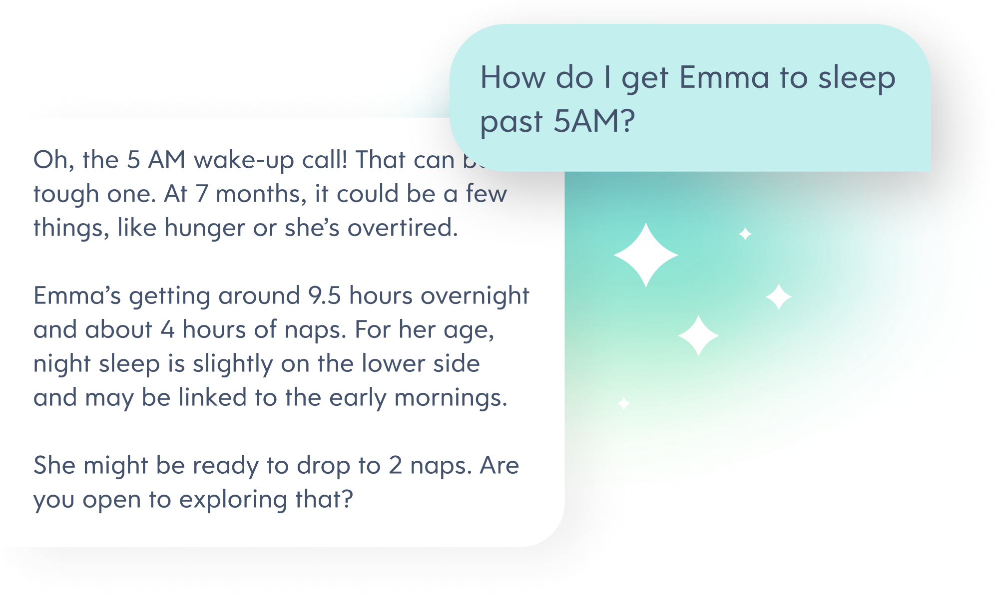 Instant parenting backup with Berry, our AI chat