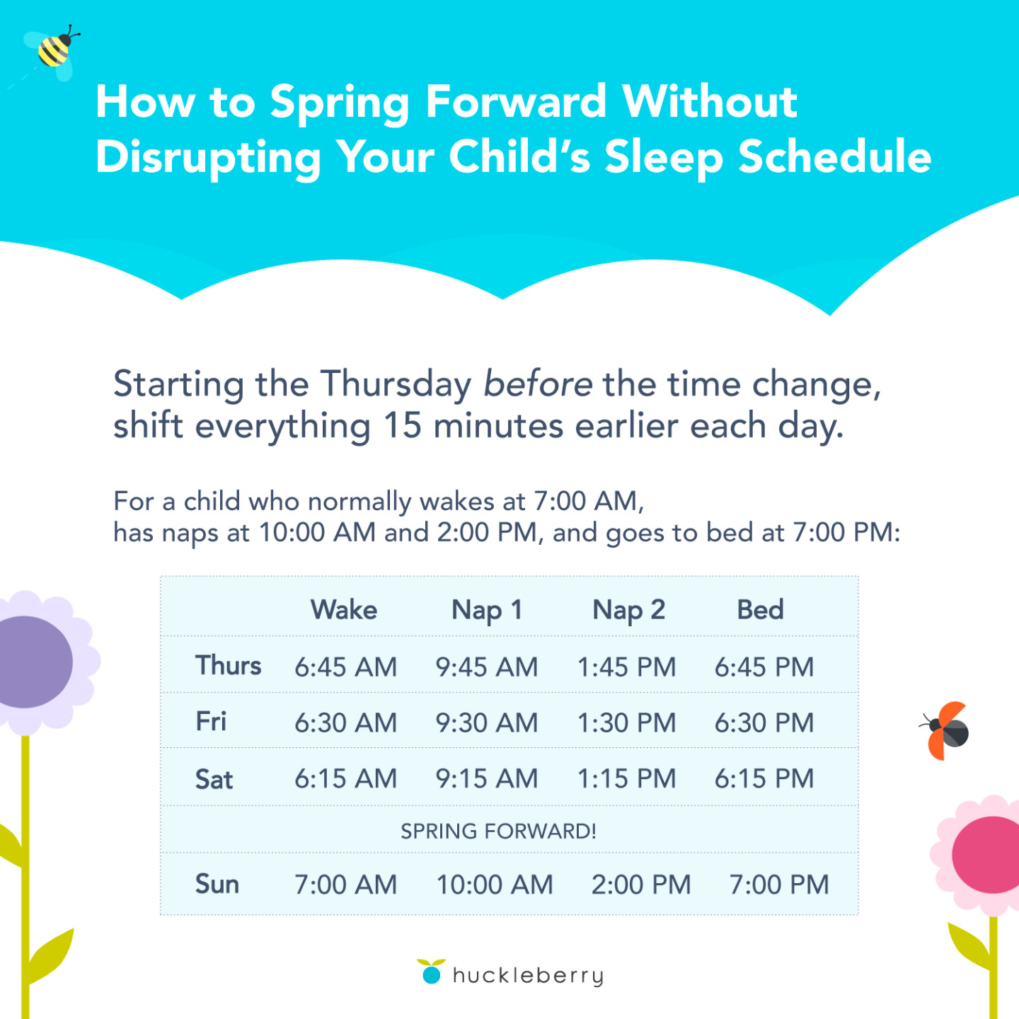 Here's how to spring forward during the spring DST time change without changing your child's sleep schedule.