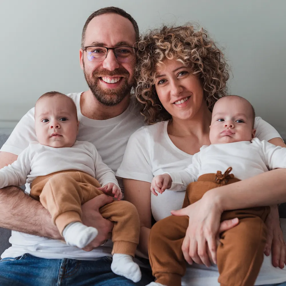 Twins and parents