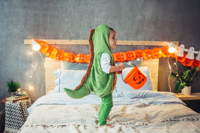 How to get your kid to sleep after trick-or-treating