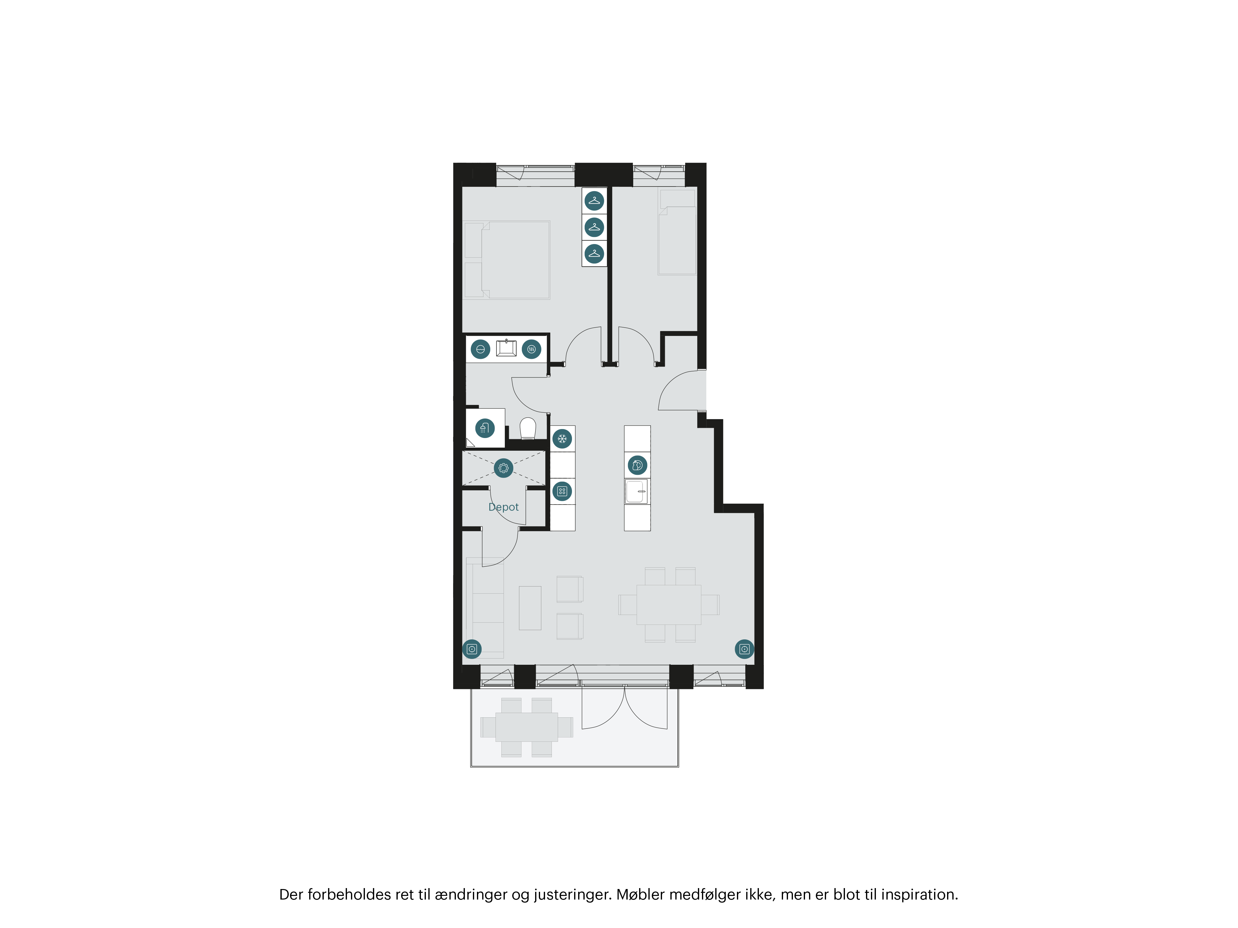 3-room apartment in Espergærde image 6