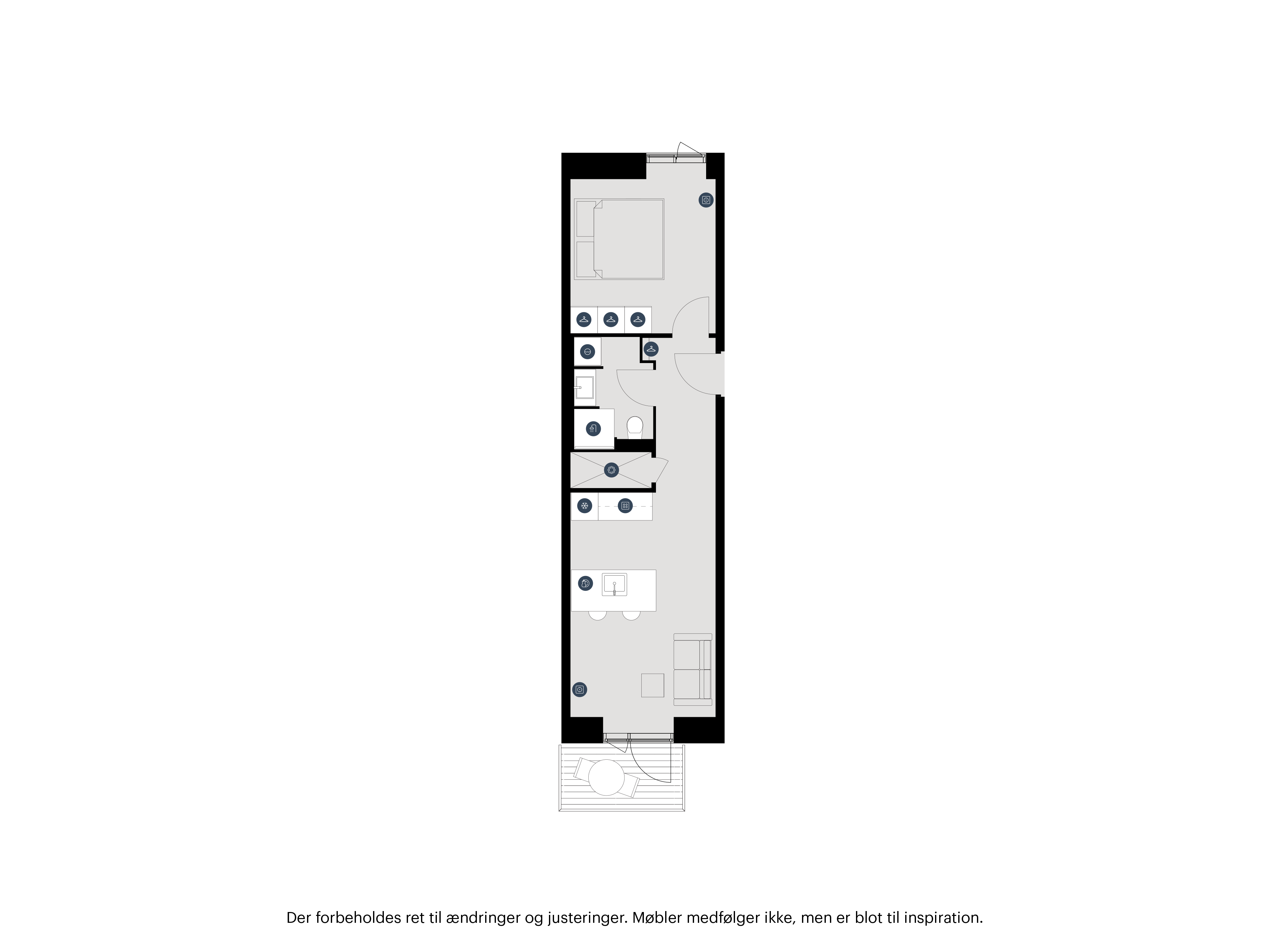 2-room apartment in Greve image 6