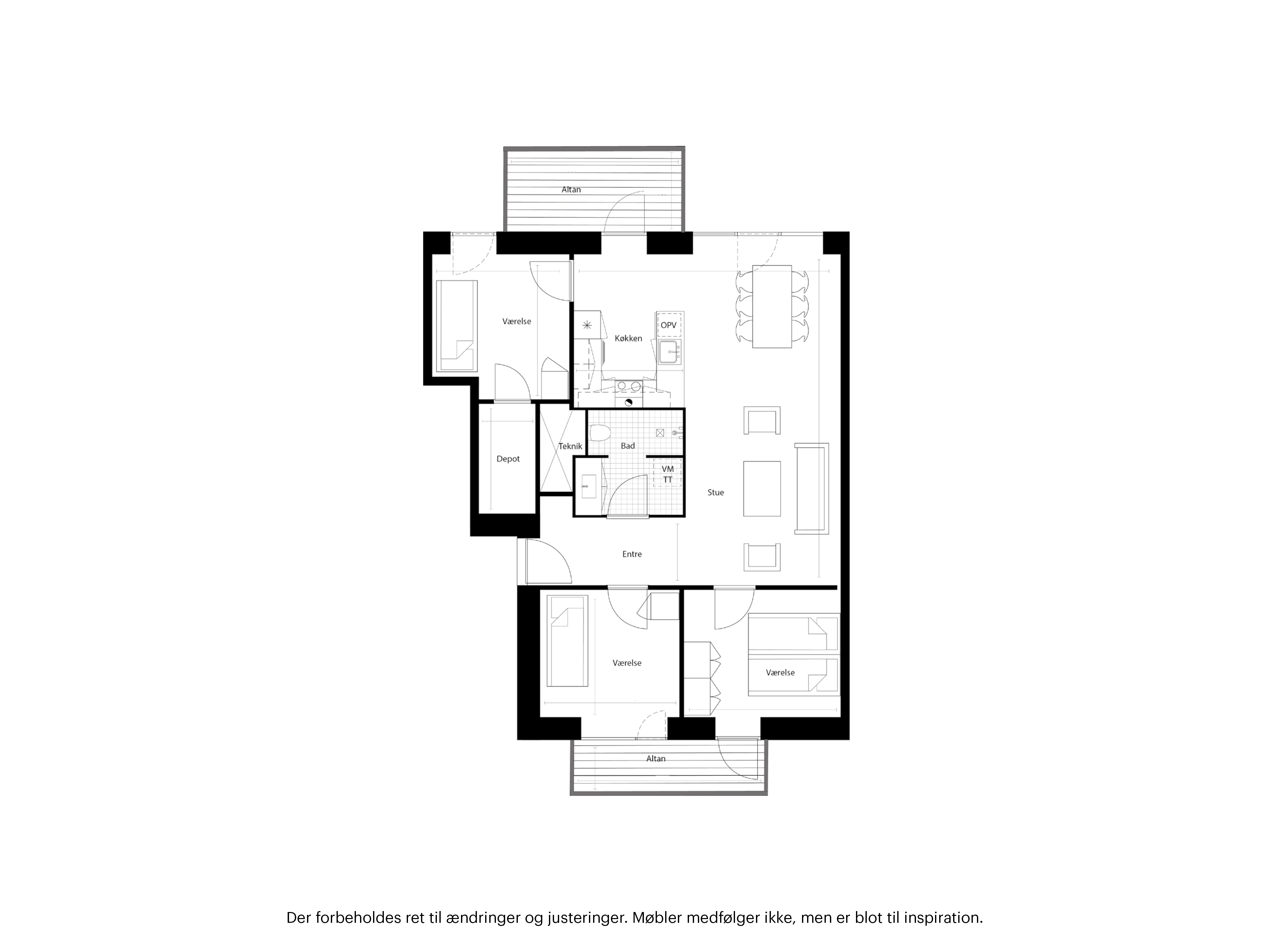 4-room apartment in København S image 3