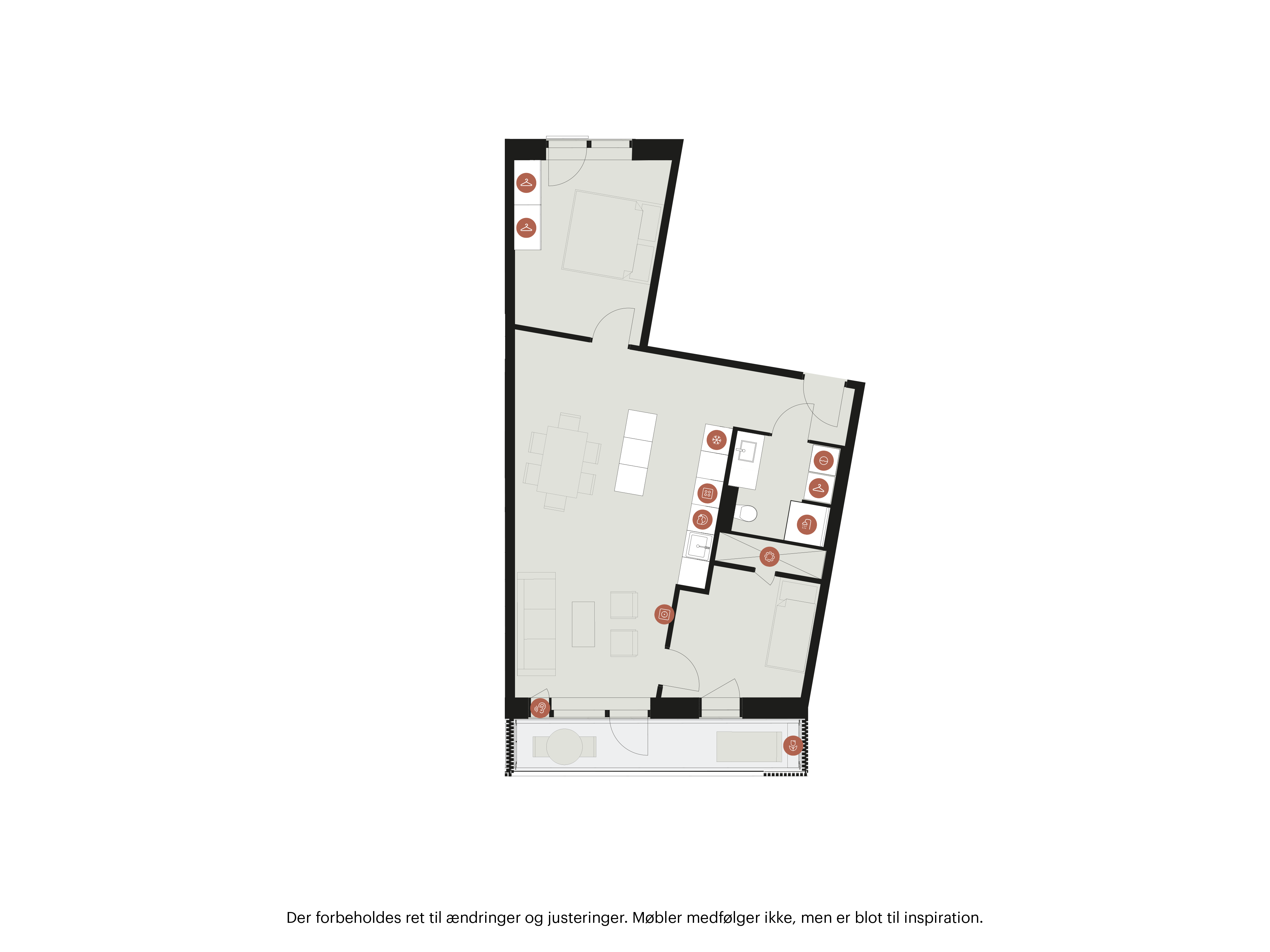 3-room apartment in Solrød Strand image 6