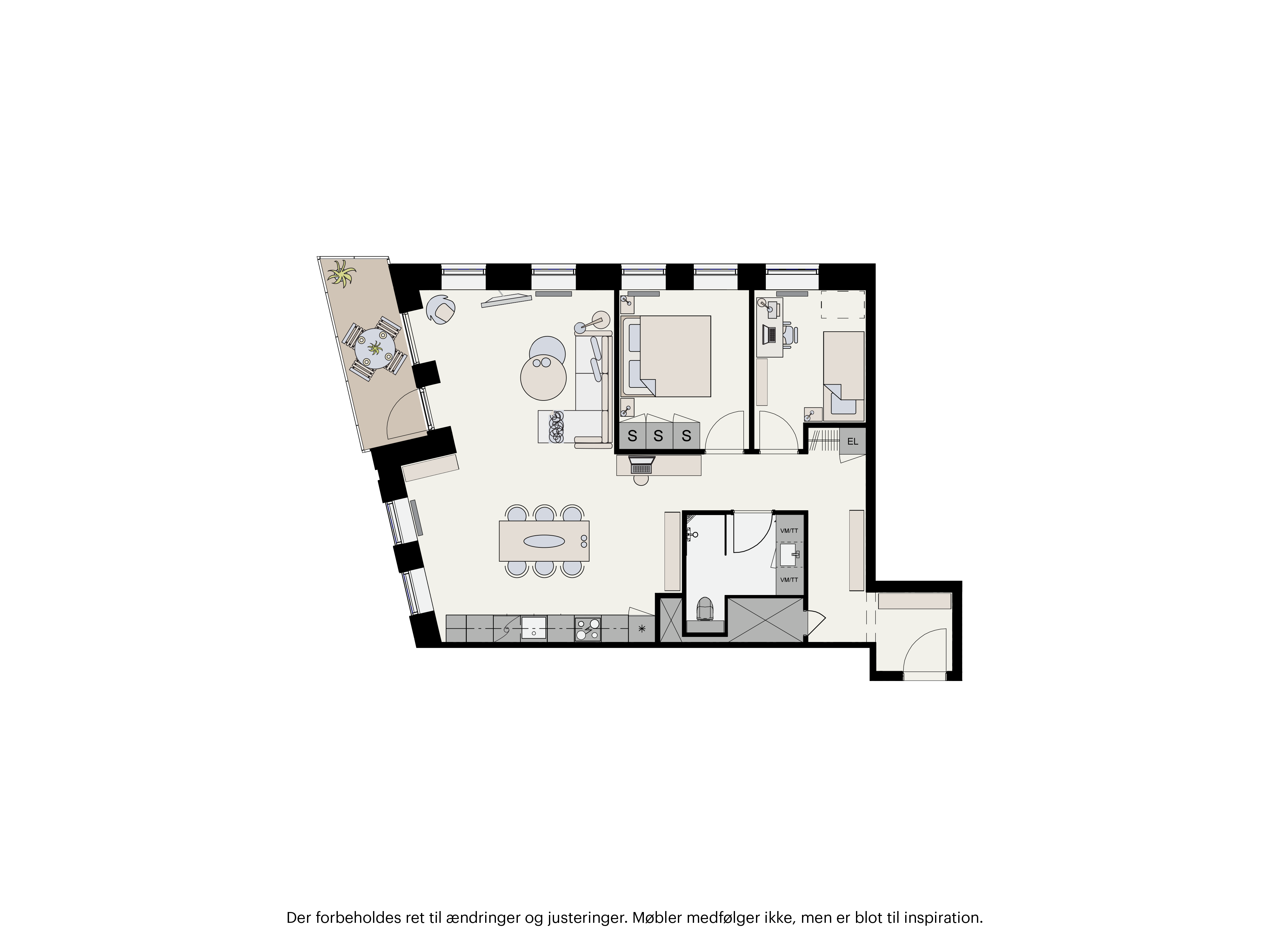 3-room apartment in Koebenhavn S image 3