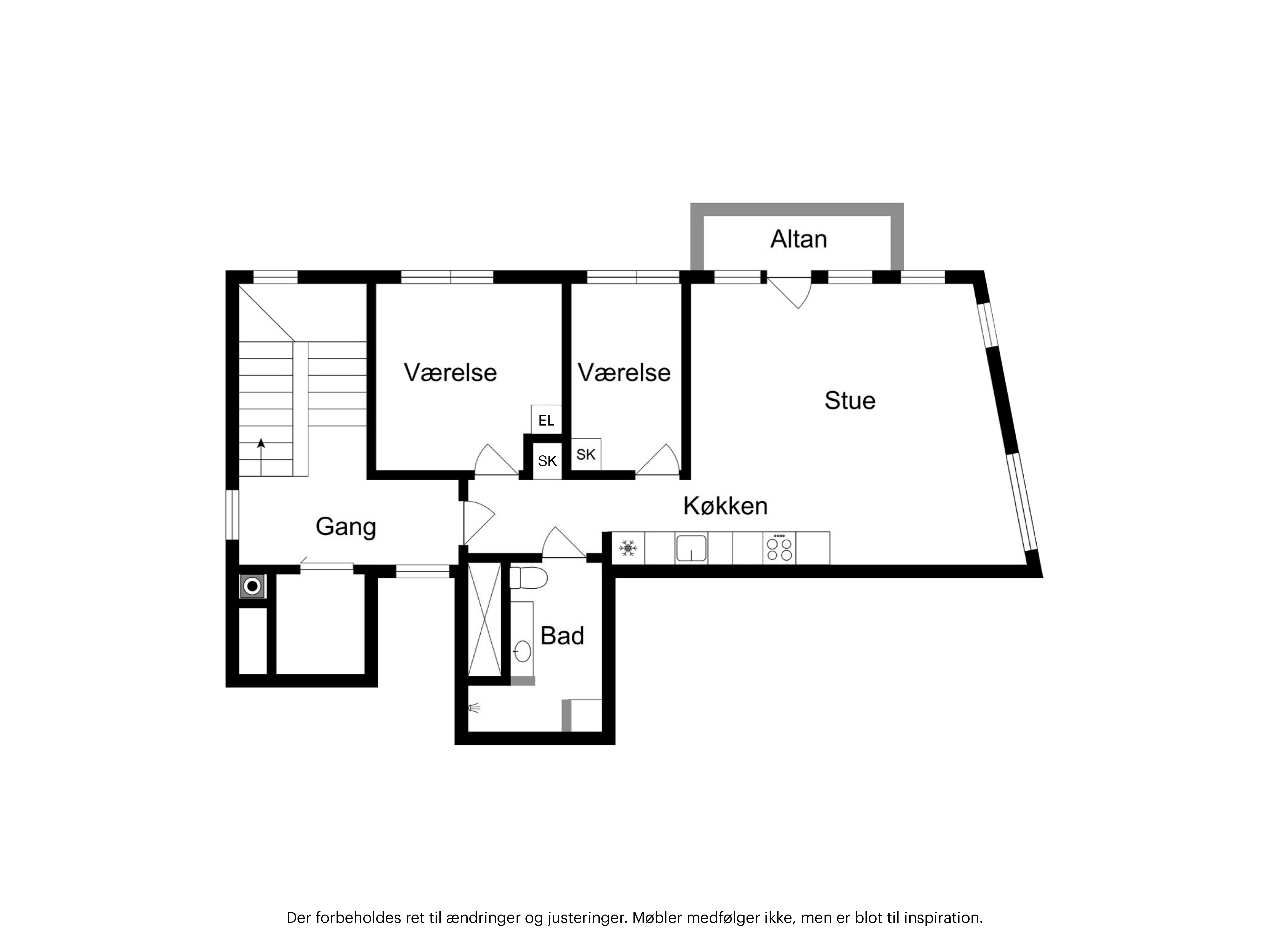 3-room apartment in Koebenhavn Sv image 3