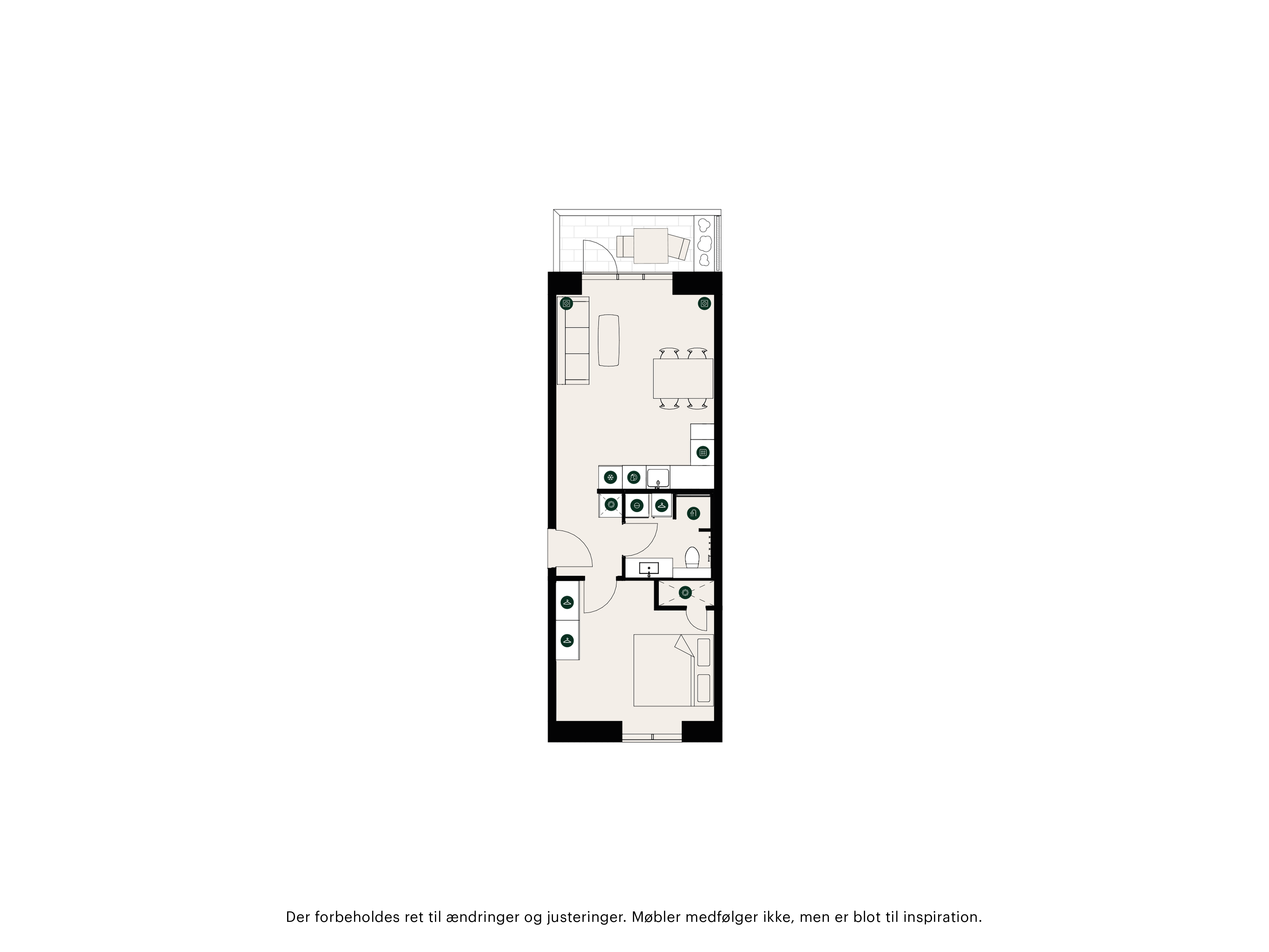 2-room apartment in Taastrup image 6