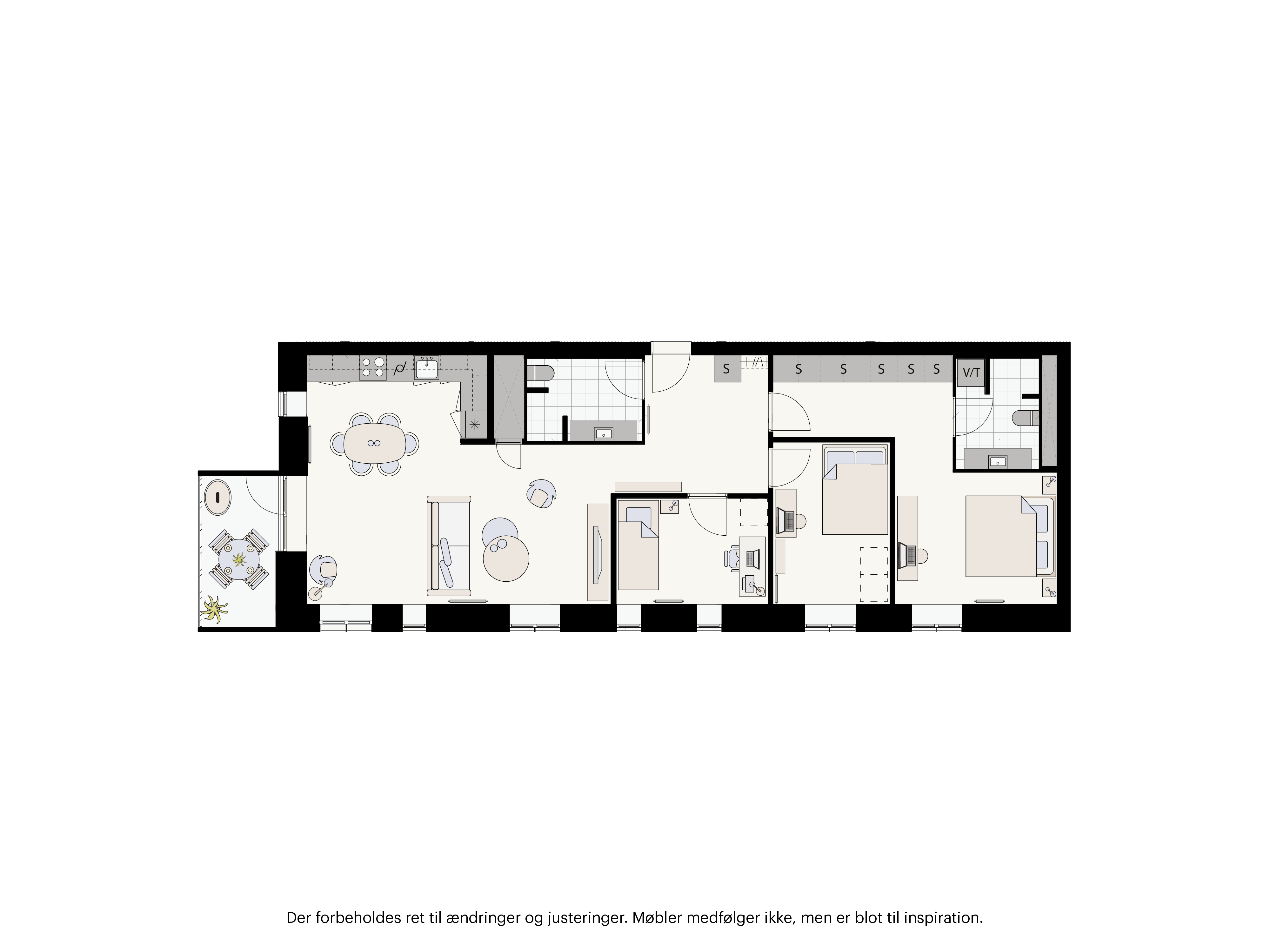 4-room apartment in Koebenhavn S image 3
