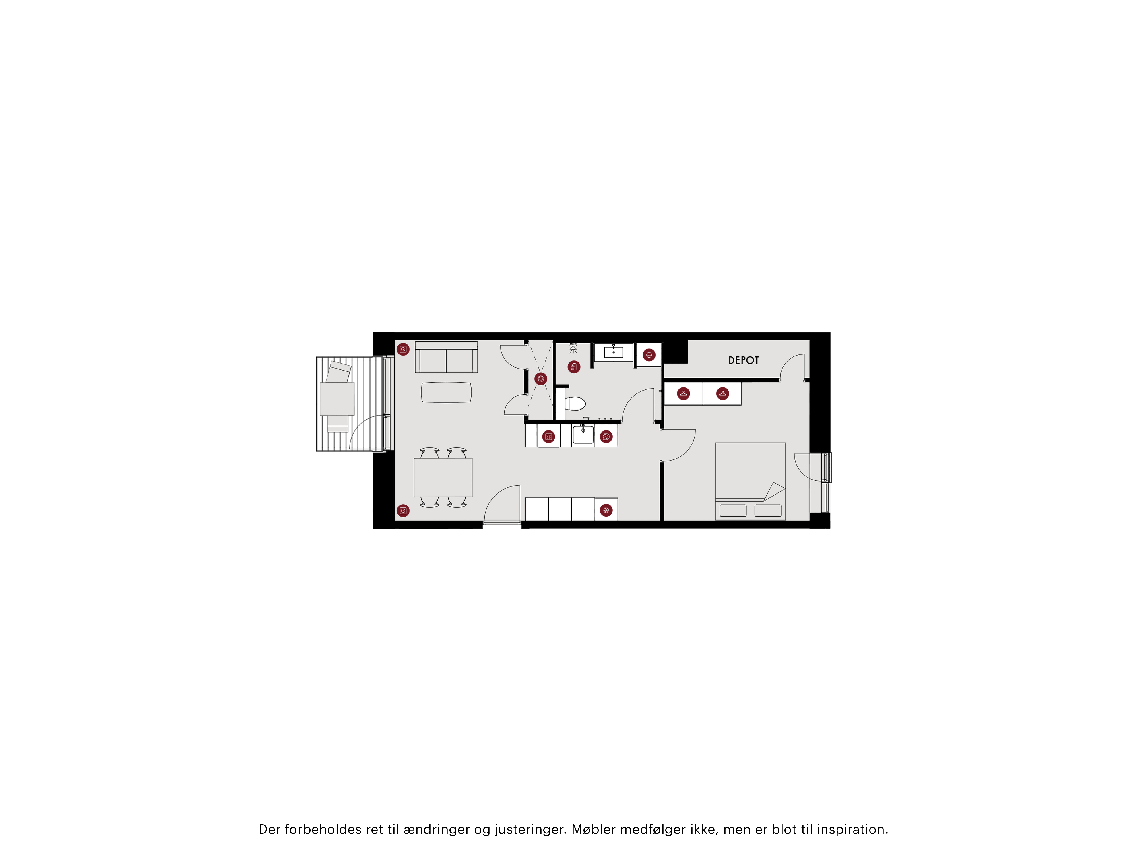 2-room apartment in Taastrup image 6
