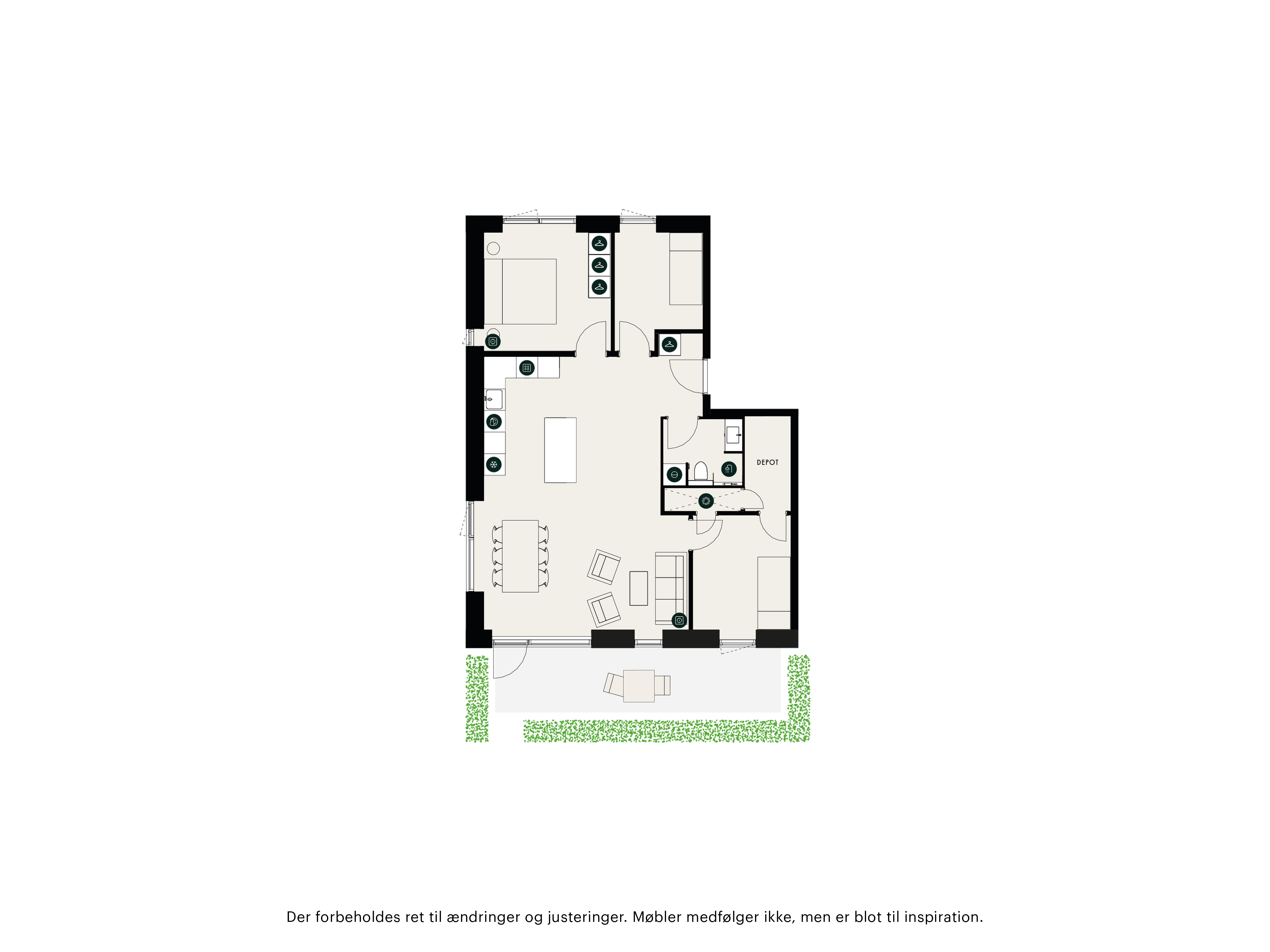 4-room apartment in Helsingoer image 6