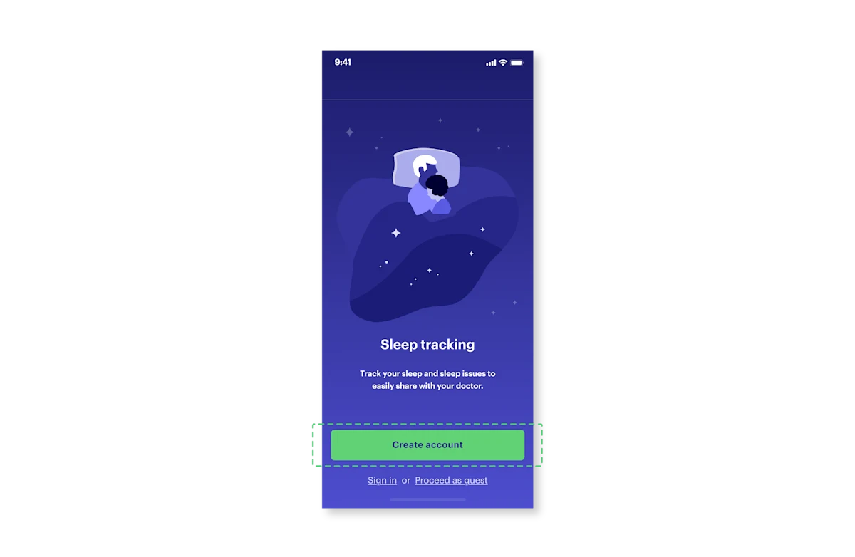 app step 2 login screen