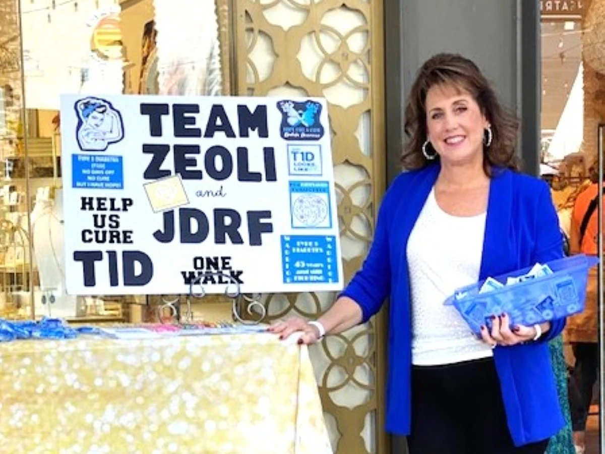 Joanne Zeoli volunteers for the Breakthrough T1D organization, formerly known as JDRF. Joanne, who also has type 1 diabetes, said she loves to give back and help others more with the increased energy she has since treating her obstructive sleep apnea w...