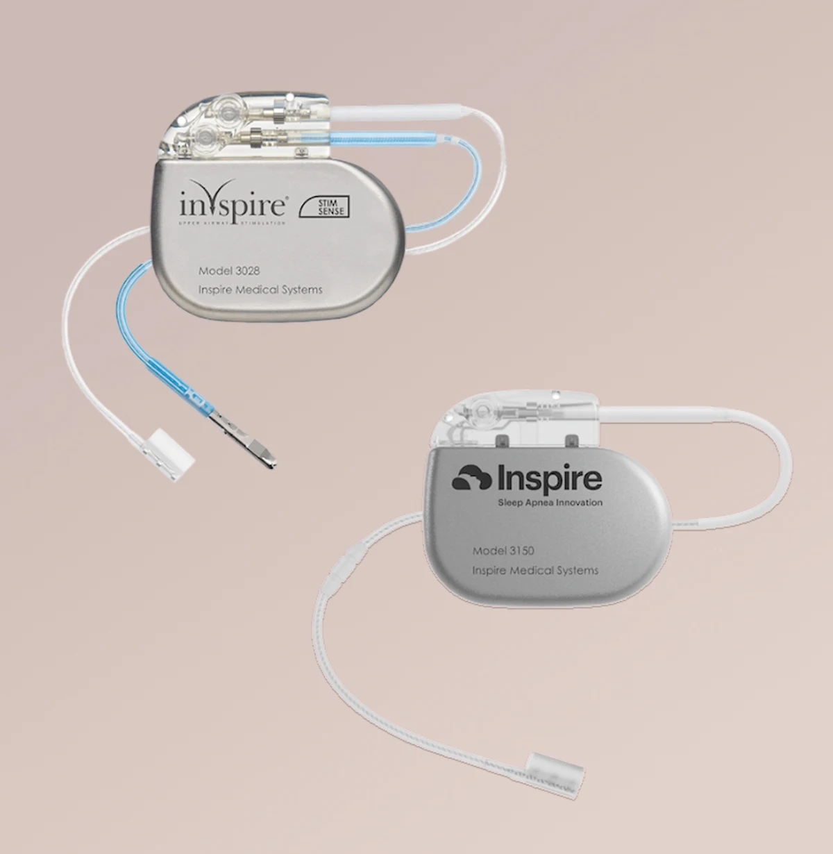 Inspire Old and New Implant Device