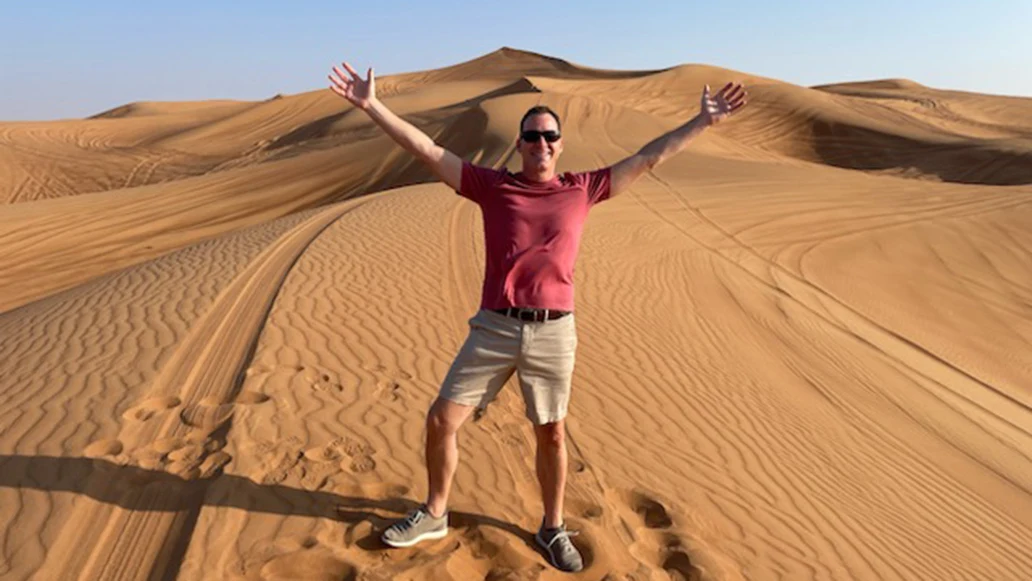 Keeton travels the world with Inspire® therapy 