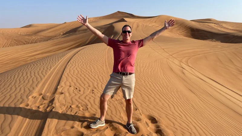 Keeton travels the world with Inspire® therapy 