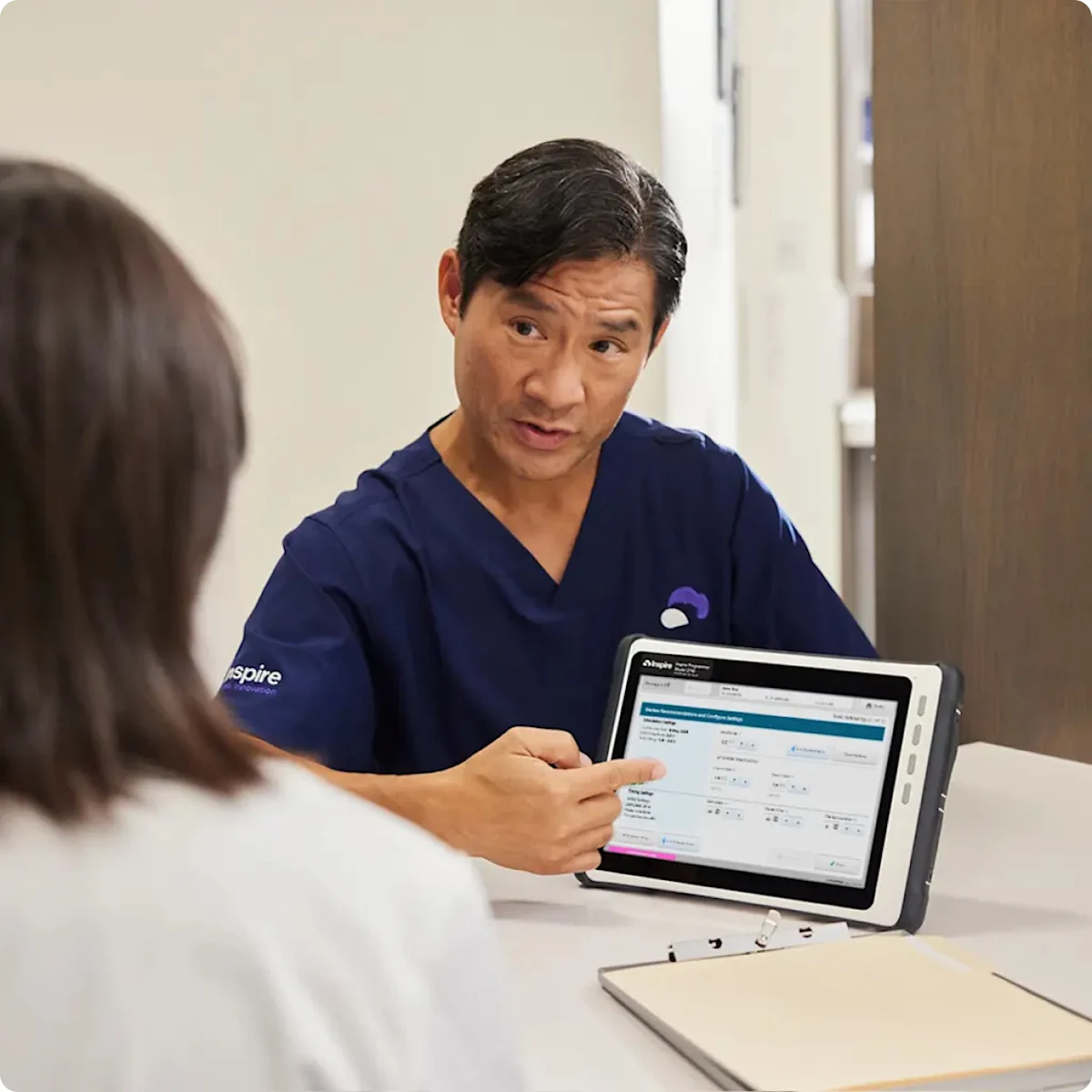 Doctor consulting patient